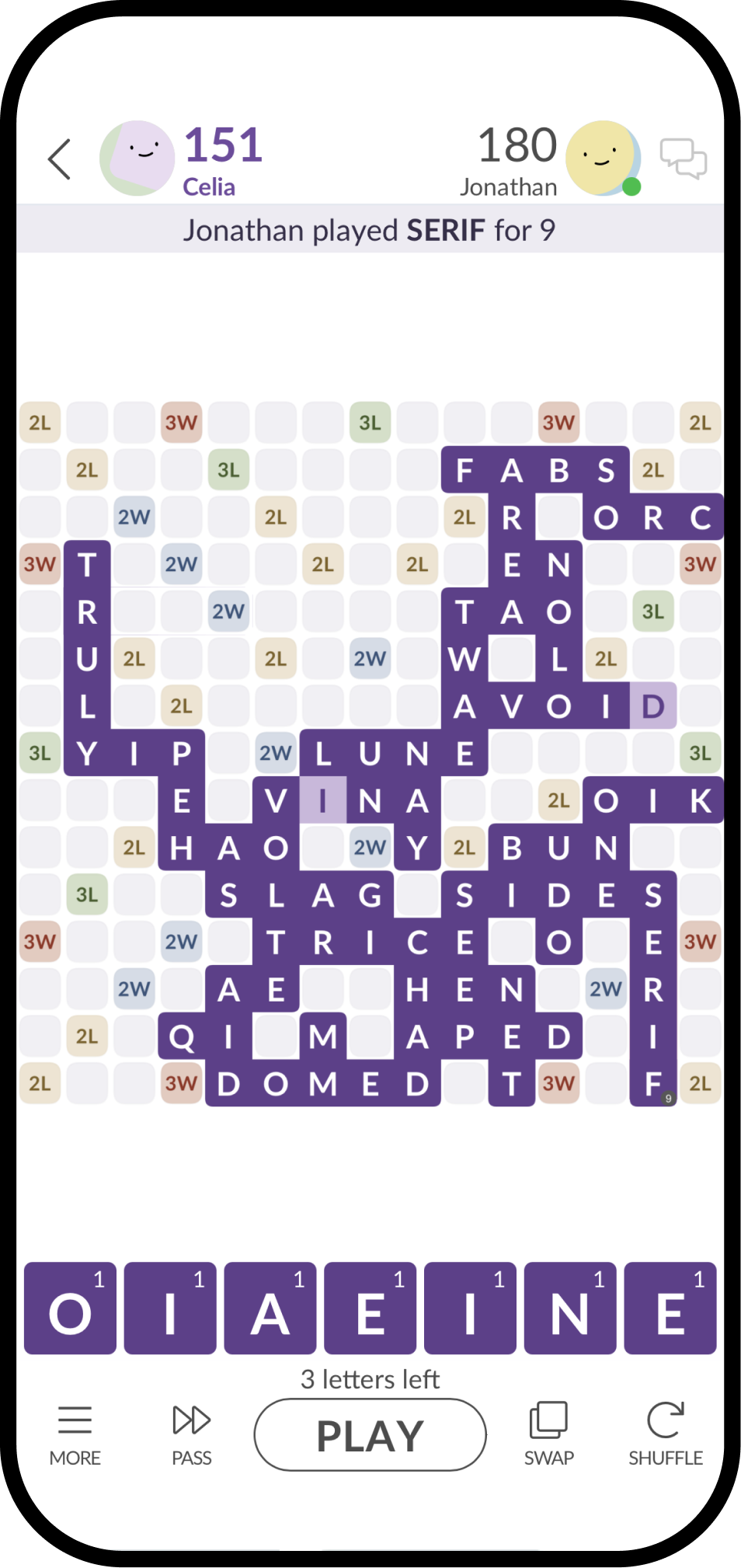 Wordfray screenshot